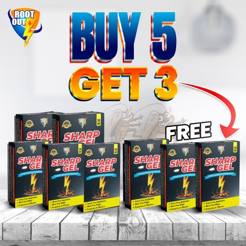Buy 5 Sharp Gel Get 3 Free Rootout