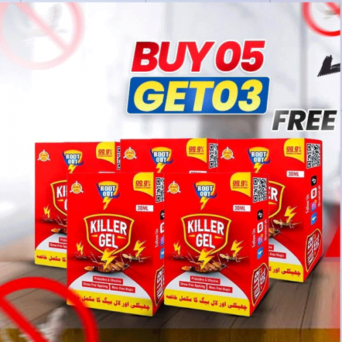 Killer Cockroach Gel 30Gm Buy 5 Get 3 Free Rootout