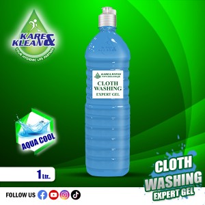 Cloth Washing Liquid Detergent Expert Gel 1Liter Aqua Cool